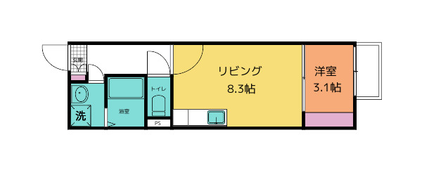 アークパイン黒松の間取り写真