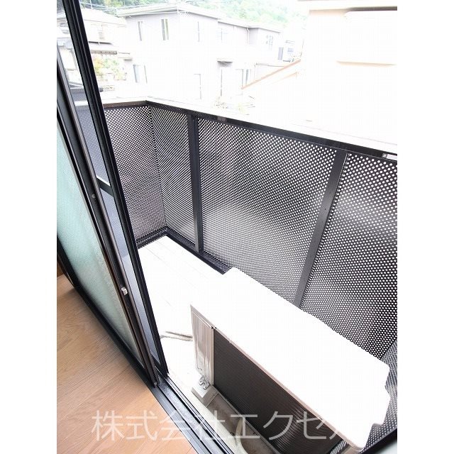 バルコニー　風通しがいいです。