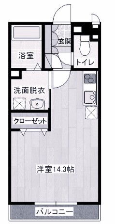 ＪＲ高崎線 熊谷駅 徒歩11分 4階建 築17年の間取り写真
