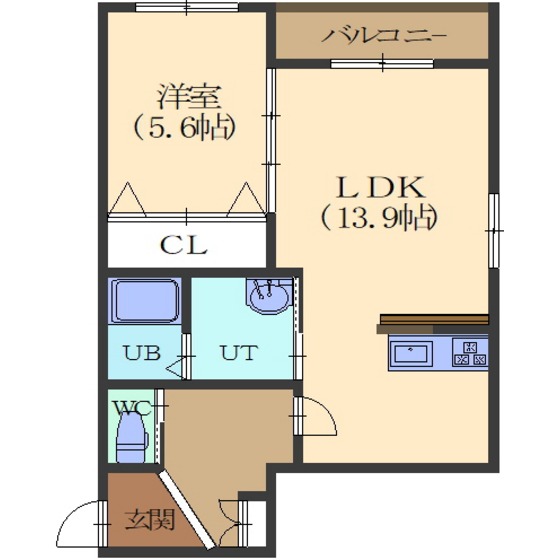 ラ ベルマの間取り写真