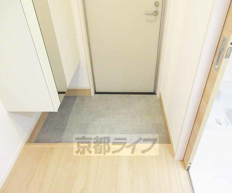 玄関　玄関もゆとりがあります。