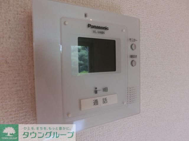 セキュリティ　安心のテレビモニター付ドアホン