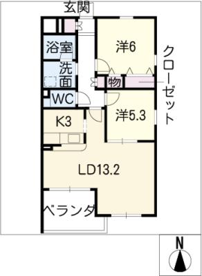 C.D.X Gokisoの間取り写真