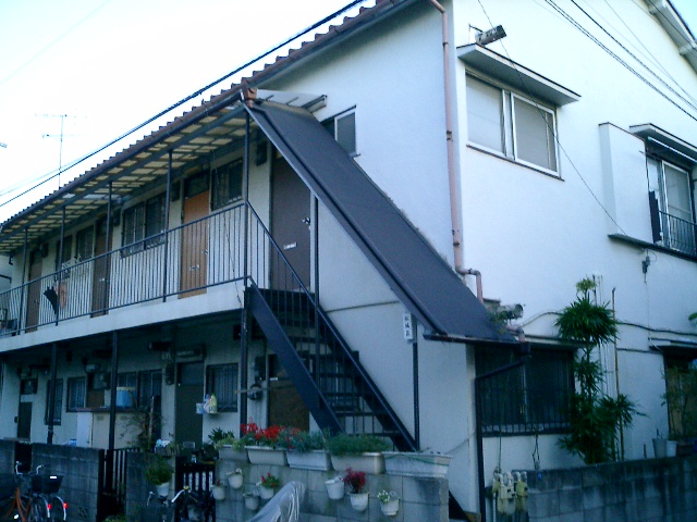 大田区西蒲田のアパートの建物外観