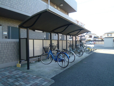 その他共有部分　屋根付き駐輪場