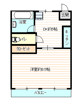 セントラーザ・カホクの間取り