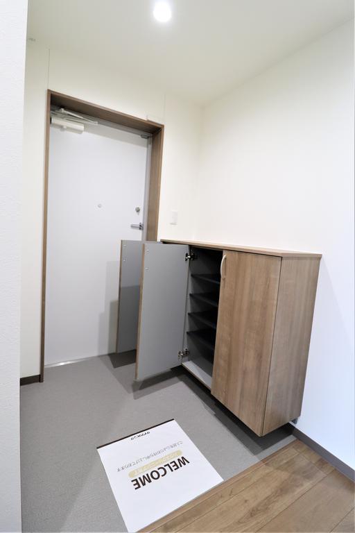 玄関　広い玄関です。
