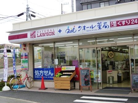 コンビニ　ナチュラルローソン用賀4丁目店（コンビニ）まで176m