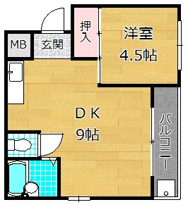 チェリー広野の間取り