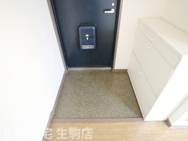 玄関　明るい玄関です