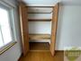収納　寝室の収納です。部屋がすっきり片付きます。