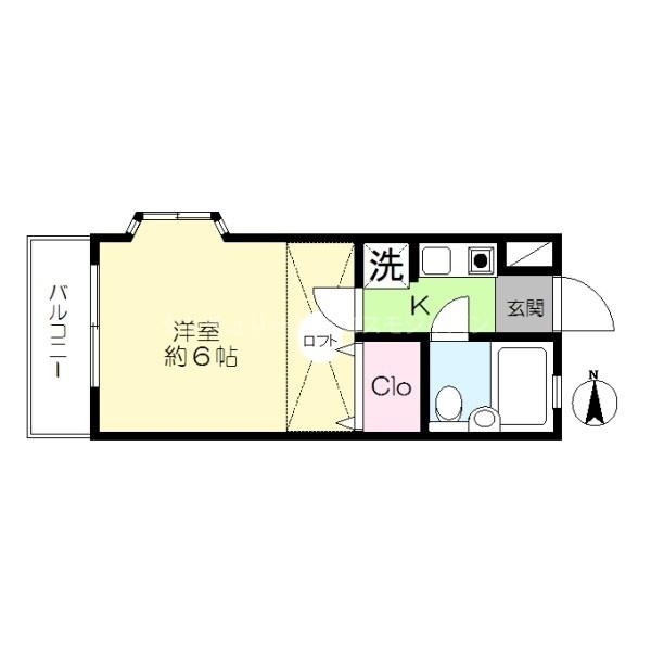 アーバン２４弐番館の間取り