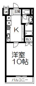 アネット柏木の間取り