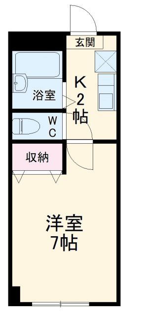 堤ハイツの間取り