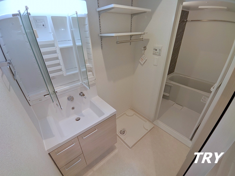 洗面設備　洗髪洗面化粧台