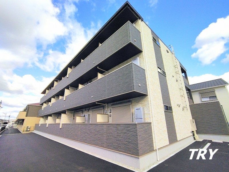 建物外観　オートロック付き１Kアパート！