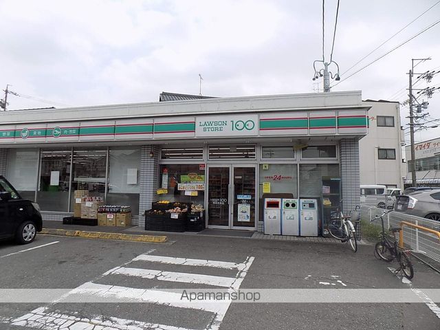 コンビニ　ローソンストア１００（コンビニ）まで364m