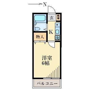 メゾン佑の間取り