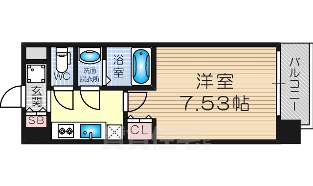 リッツ加島の間取り