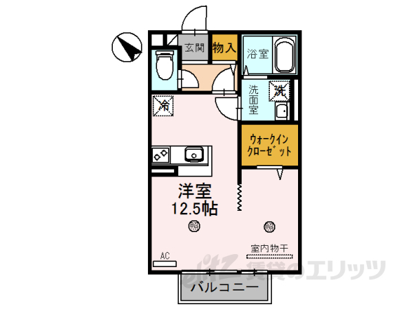 風花1の間取り