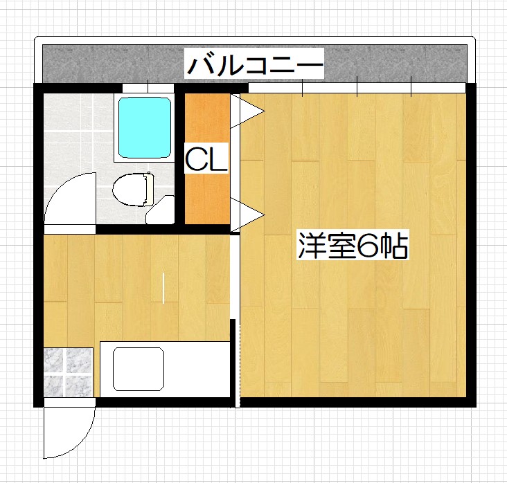 国府ハイツの間取り