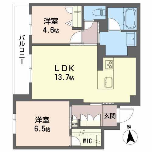 グレイス清水町の間取り