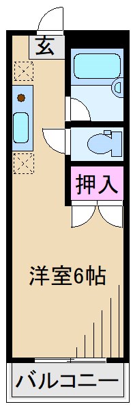 ハイツ嶋森の間取り