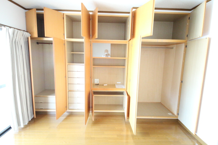 収納　造作家具。