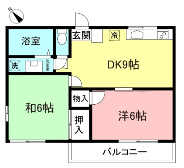 ホワイエ国分寺の間取り