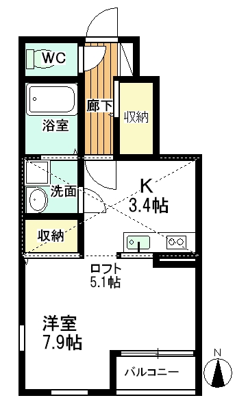 【ベラ・カンパーナの間取り】