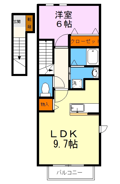 キャピタルレジデンスIIの間取り