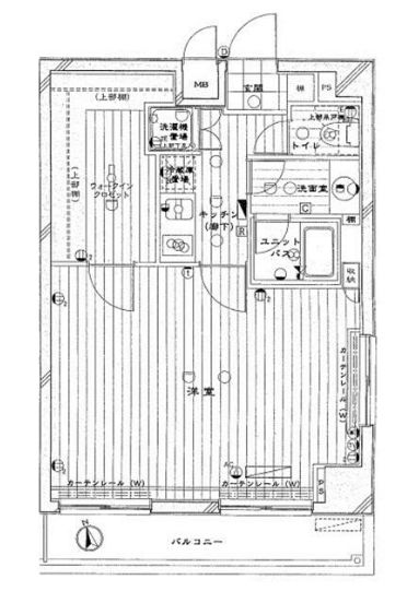 ルーブル野方弐番館の間取り