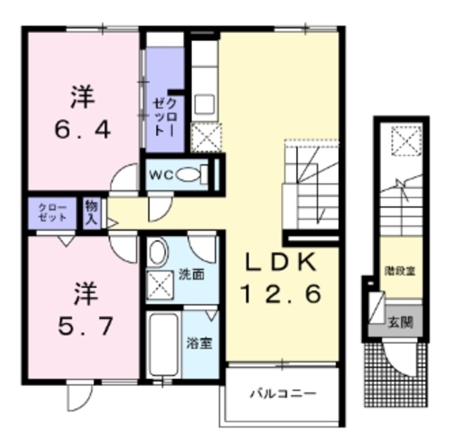 サクラーレの間取り