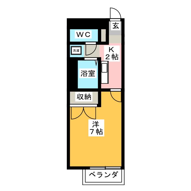 アムールラヴィの間取り