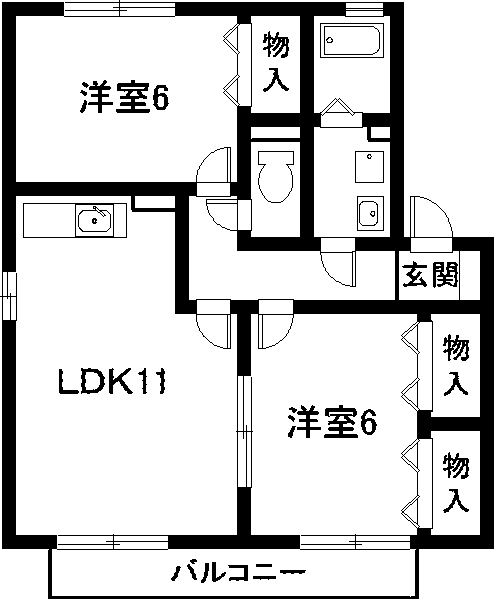 フロイデンハイムの間取り