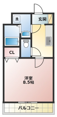 インターラーゲンの間取り