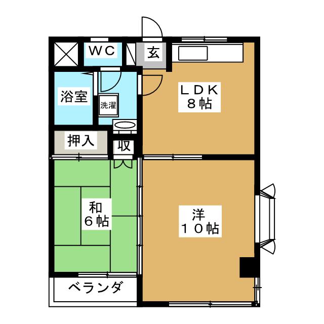 シルクハローの間取り