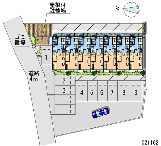 【レオパレス夢の駐車場】