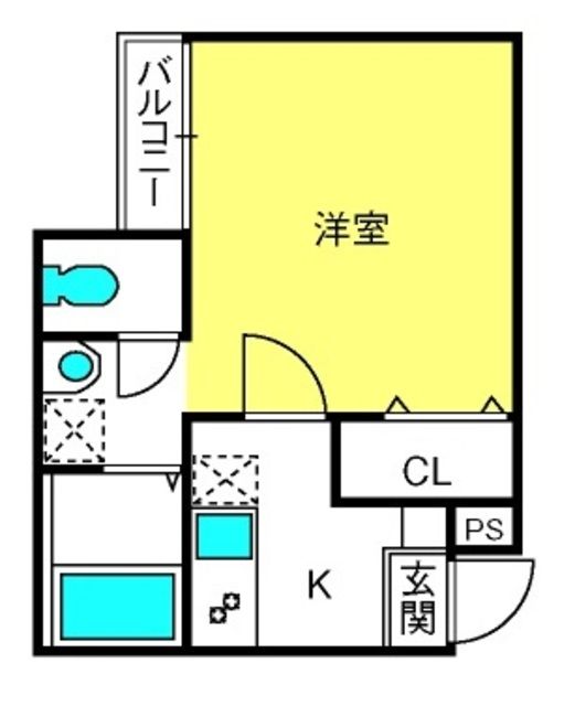 アークシティ大和田の間取り