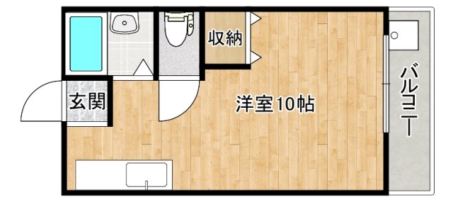 エステイト新屋敷の間取り