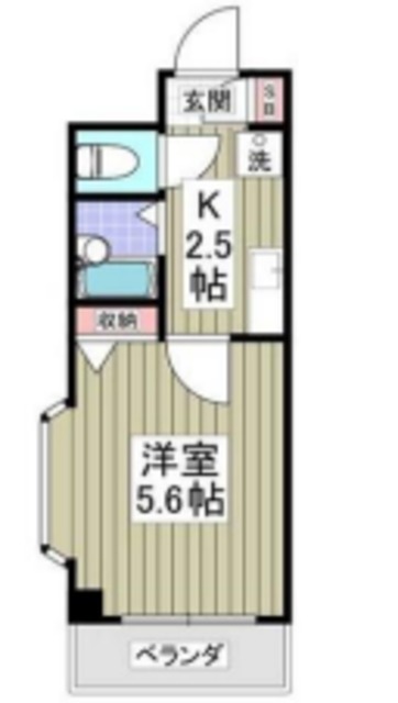 藤原町マンションの間取り