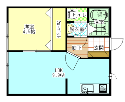 迎陽荘の間取り