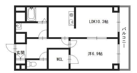 Ｃａｐｉｔａｌ．ｉ　姫路の間取り