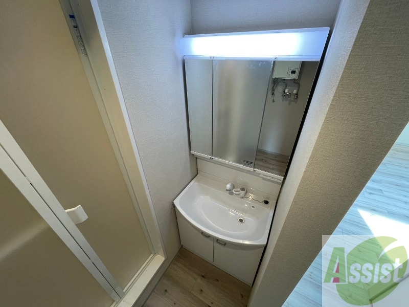 洗面設備　シャンプードレッサーで身支度もラクラクです！