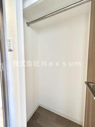 収納　収納のためのスペースです