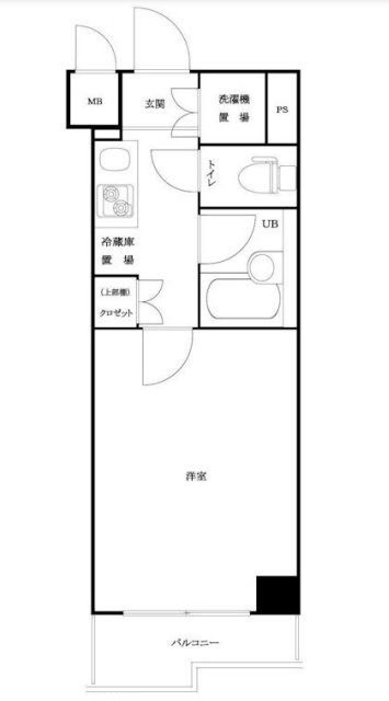 ルーブル武蔵小杉弐番館の間取り