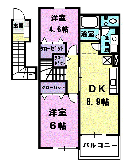 ハル２番館の間取り