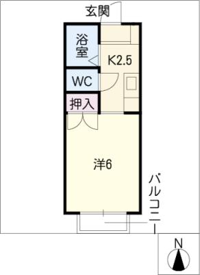 ラフォーレ山の手Ｃ棟の間取り