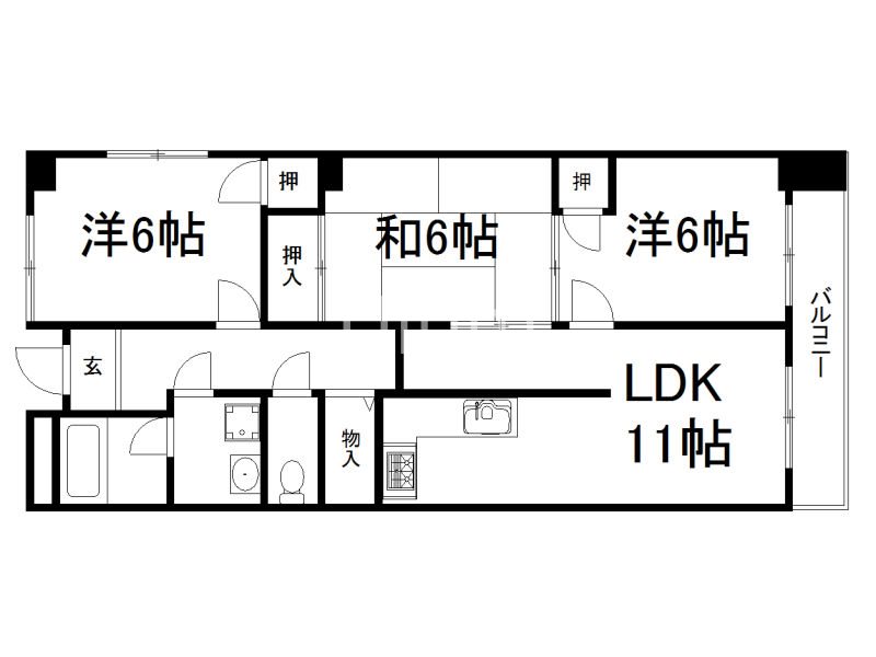 アーチスト島田の間取り