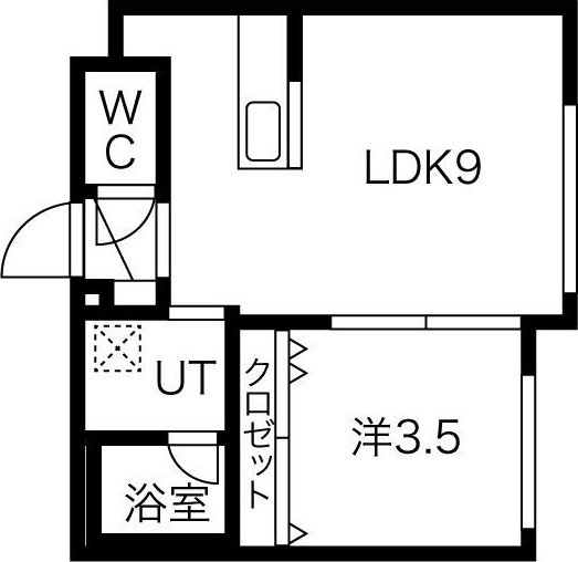 グランマーチ中島公園の間取り